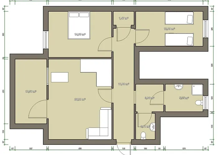 Appartamento Deichhof 3 1 Kellenhusen